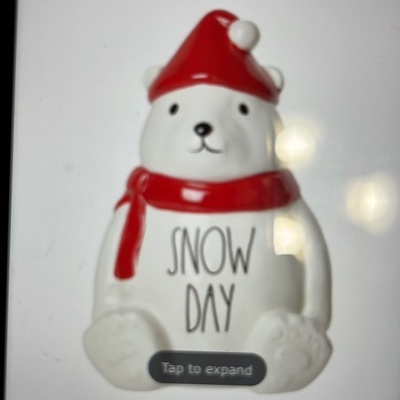 Rae Dunn Holiday Rae Dunn Christmas Snow Day Polar Bear Figurine